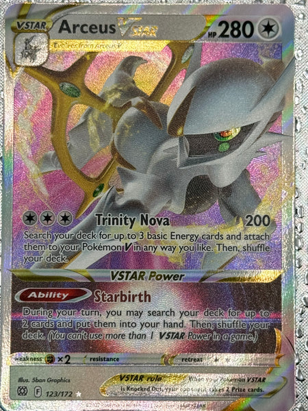 Arceus VSTAR #123 Pokemon Brilliant Stars