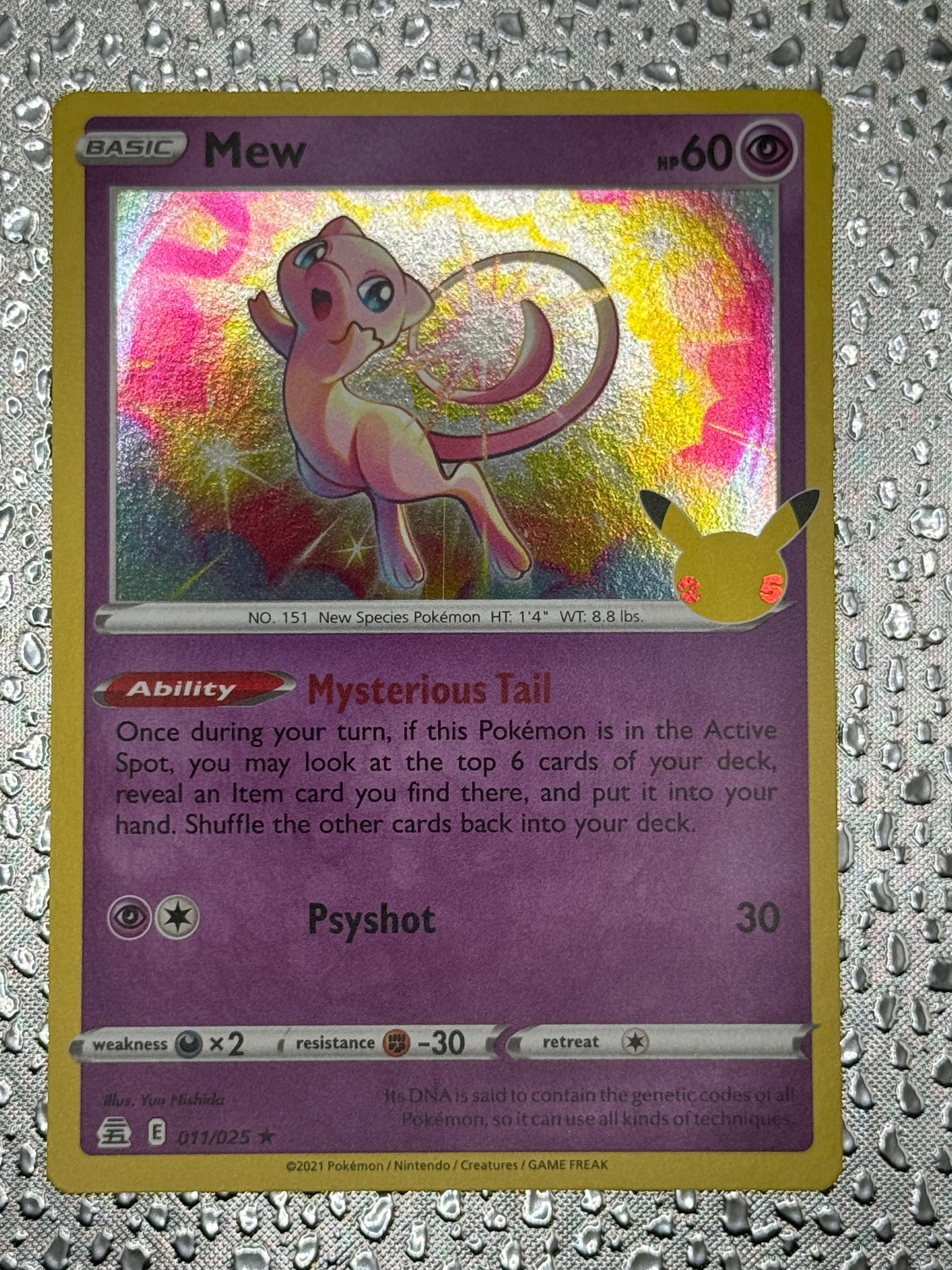 Mew #11 Pokemon Celebrations