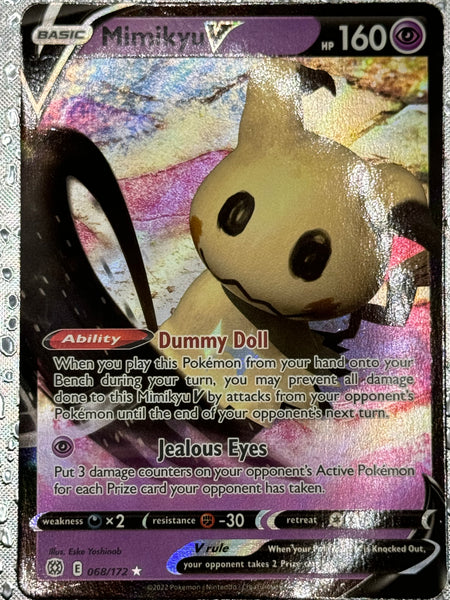 Mimikyu V#68 Pokemon Brilliant Stars