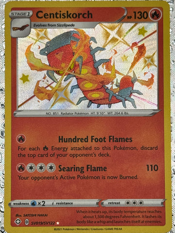 Centiskorch #SV019 Pokemon Shining Fates